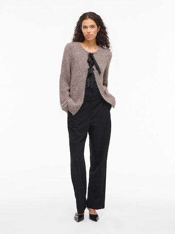VILA Gebreid vest in Beige