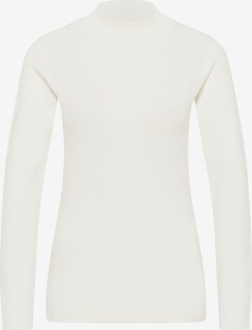 DreiMaster Klassik Sweater in White: front