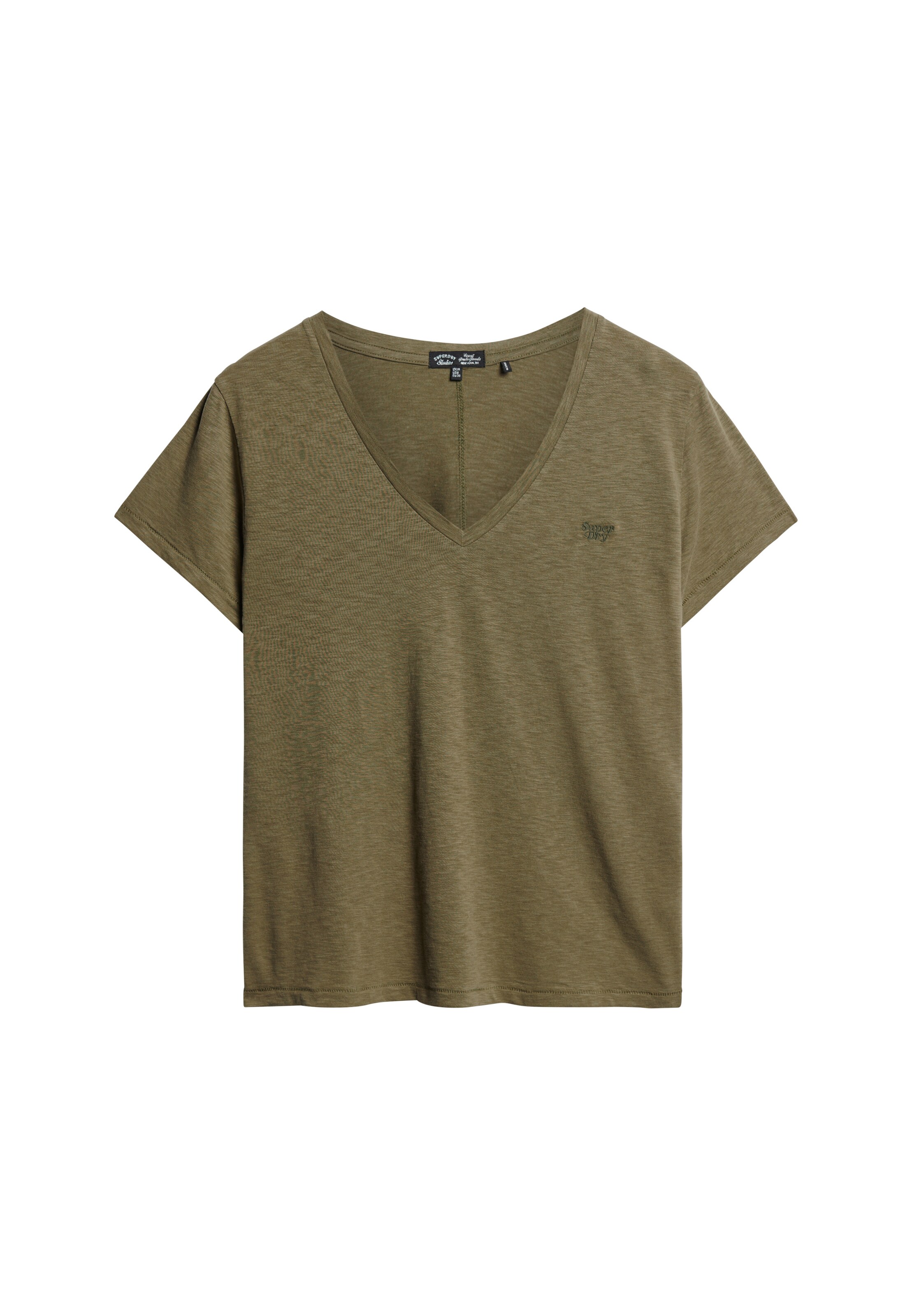 T-shirt Superdry en vert : devant