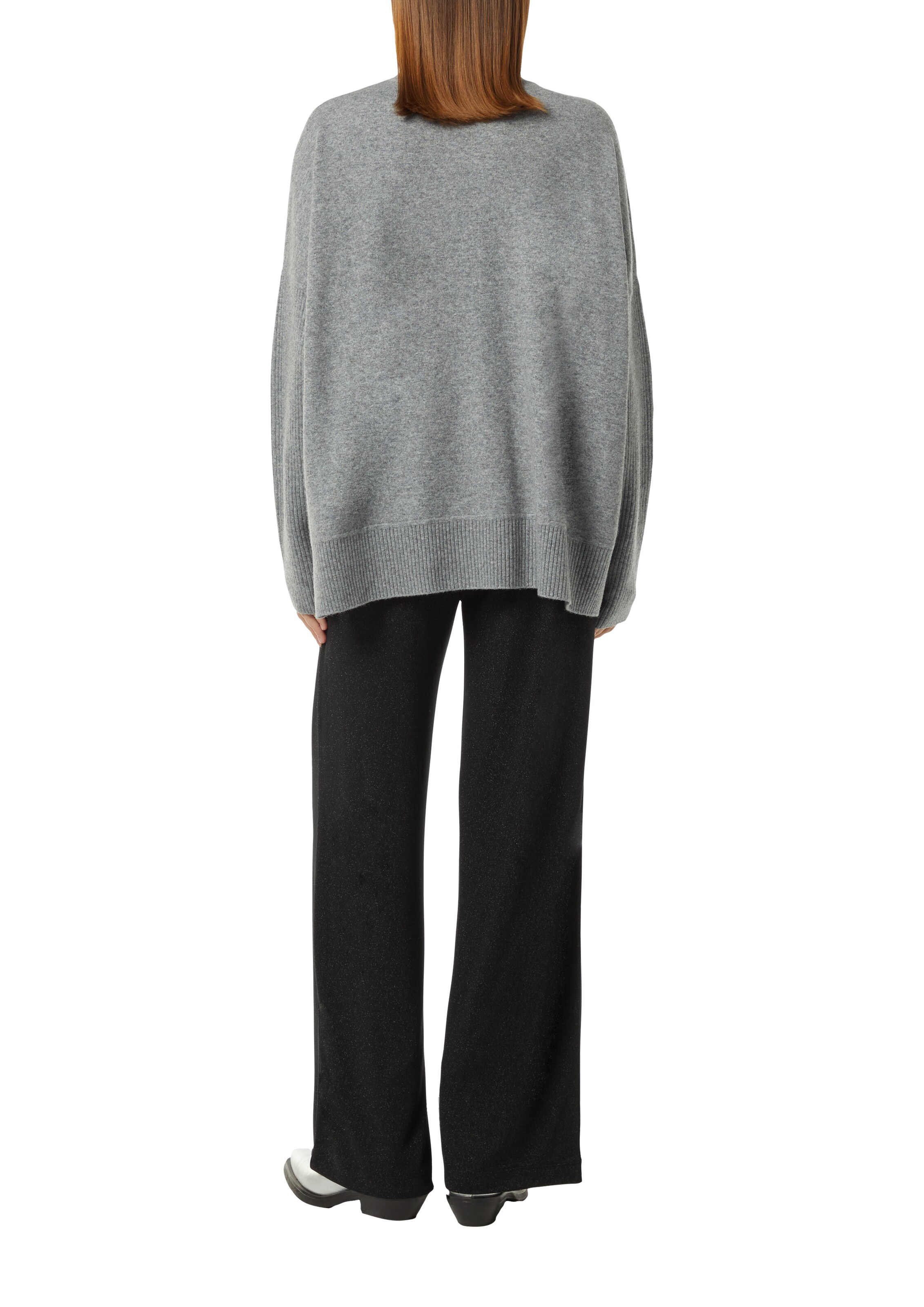 Loosefit Pantalon COMMA en noir