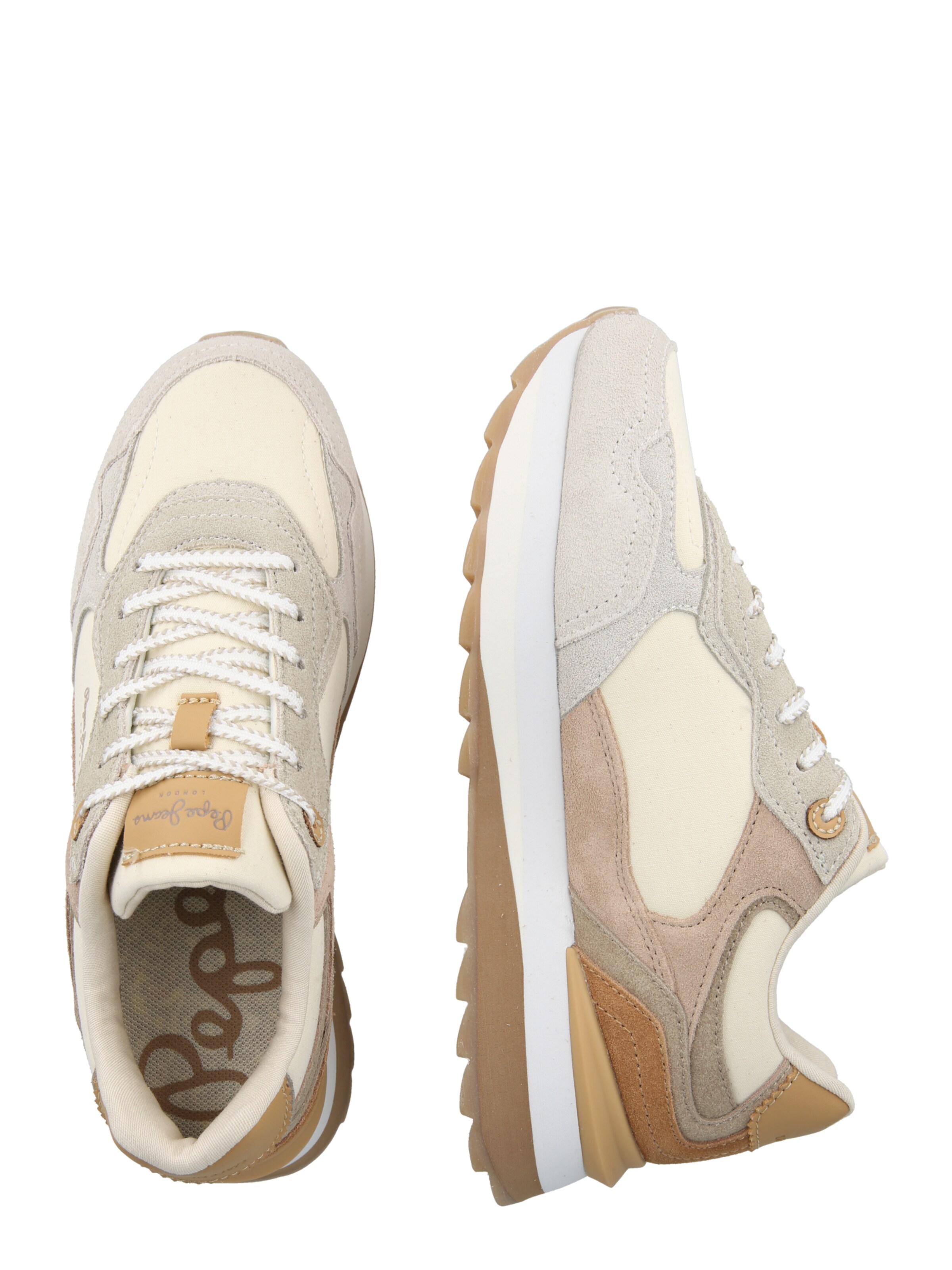 Pepe Jeans Sneakers 'Freya Lea' in Beige