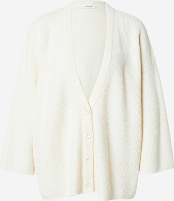 AMERICAN VINTAGE Neuletakki 'Damsville' värissä beige: etupuoli