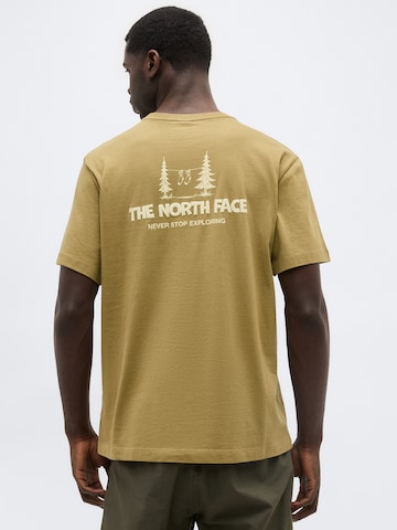 THE NORTH FACE Tričko – hnědá: přední strana