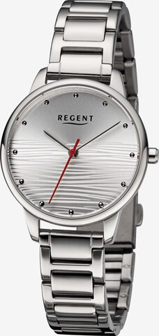 REGENT Analog Watch in Silver: front