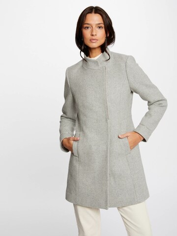 Morgan Between-Seasons Coat in Grey: front