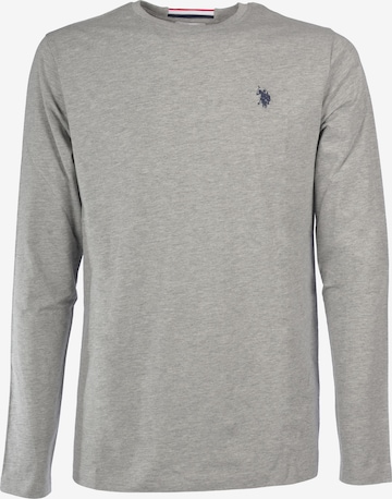 Maglietta di U.S. POLO ASSN. in grigio: frontale