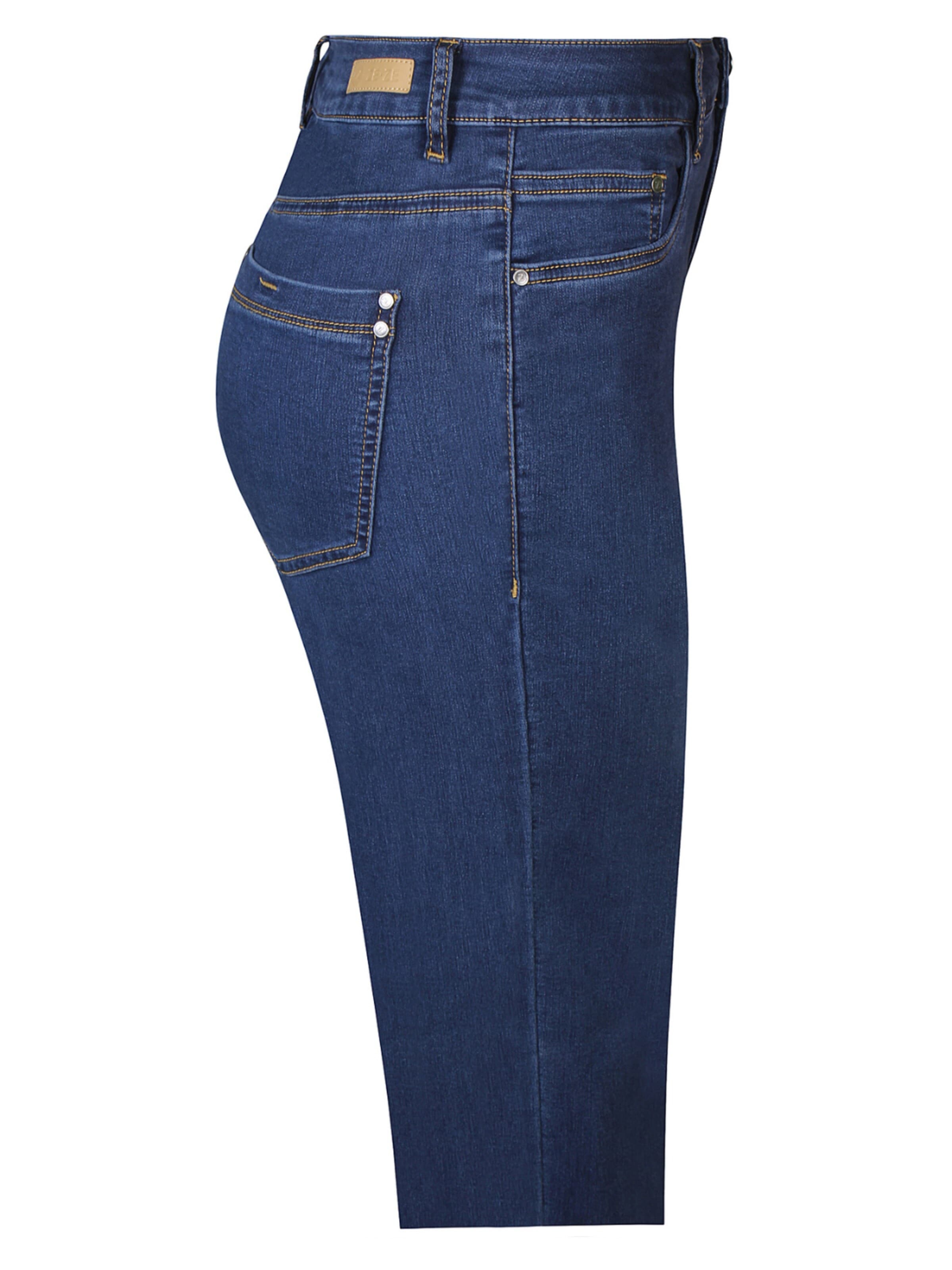 ze-ze Regular Pants 'Ruby 026' in Blue