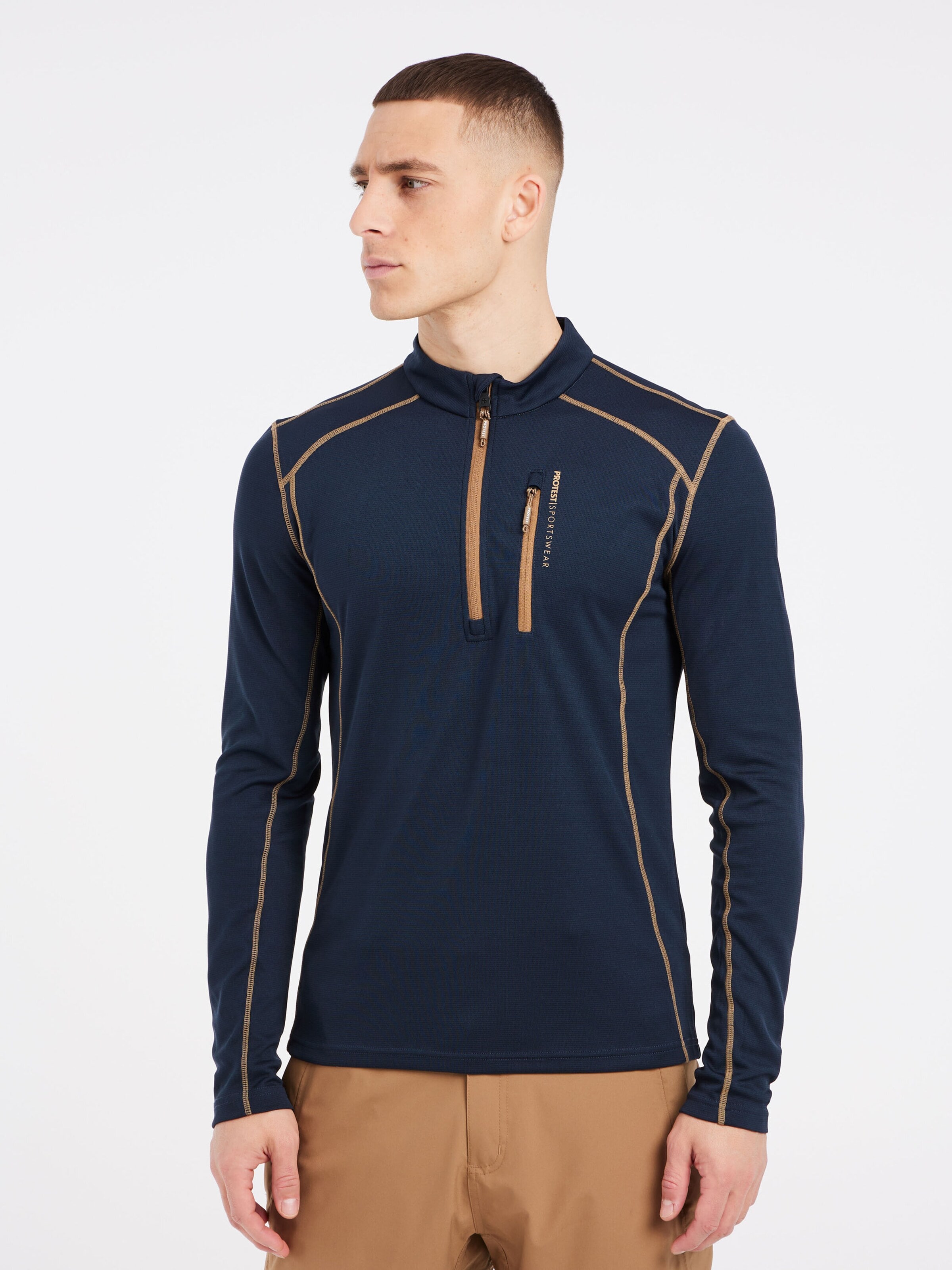 PROTEST Sportsweatshirt 'PRTKURANO' in Blauw