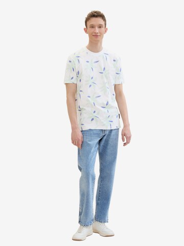 TOM TAILOR DENIM T-shirt i vit