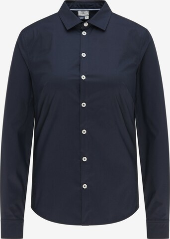 Camicia da donna di DreiMaster Maritim in blu: frontale