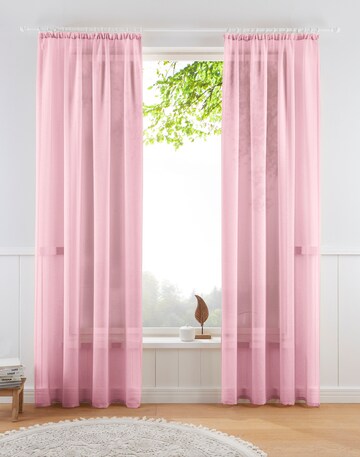 MY HOME Gardine in Pink: Vorderseite