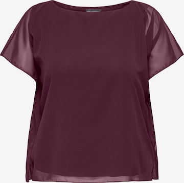 T-shirt 'CARCoko' ONLY Carmakoma en rouge : devant