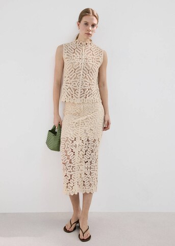 MANGO Top 'Setenta' in Gelb