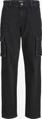 Jack & Jones Junior Regular Pants 'Chris SBD 312' in Black: front