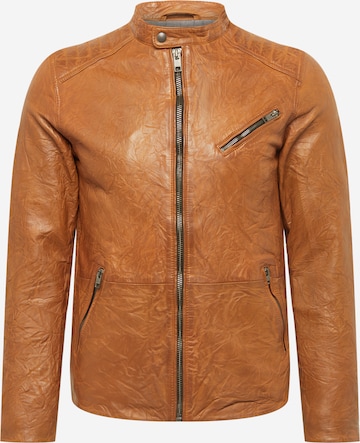 JACK & JONESPrijelazna jakna - smeđa boja: prednji dio