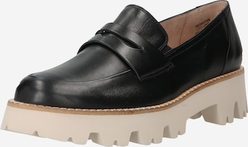 Paul Green Classic Flats in Black: front