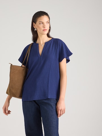 Chemisier s.Oliver en bleu : devant