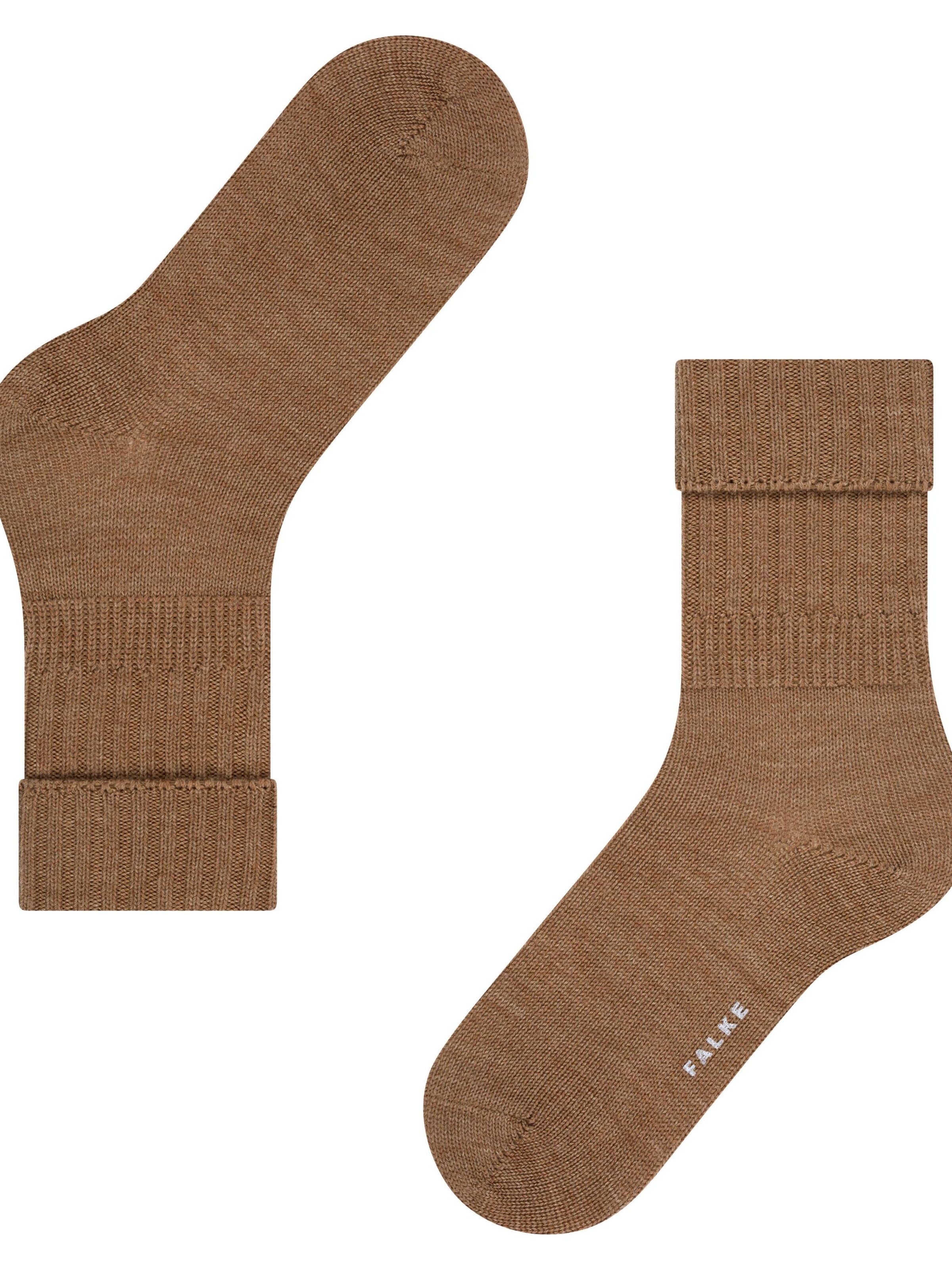 FALKE Socken 'Striggings Rib'‌‌‌ in Braun
