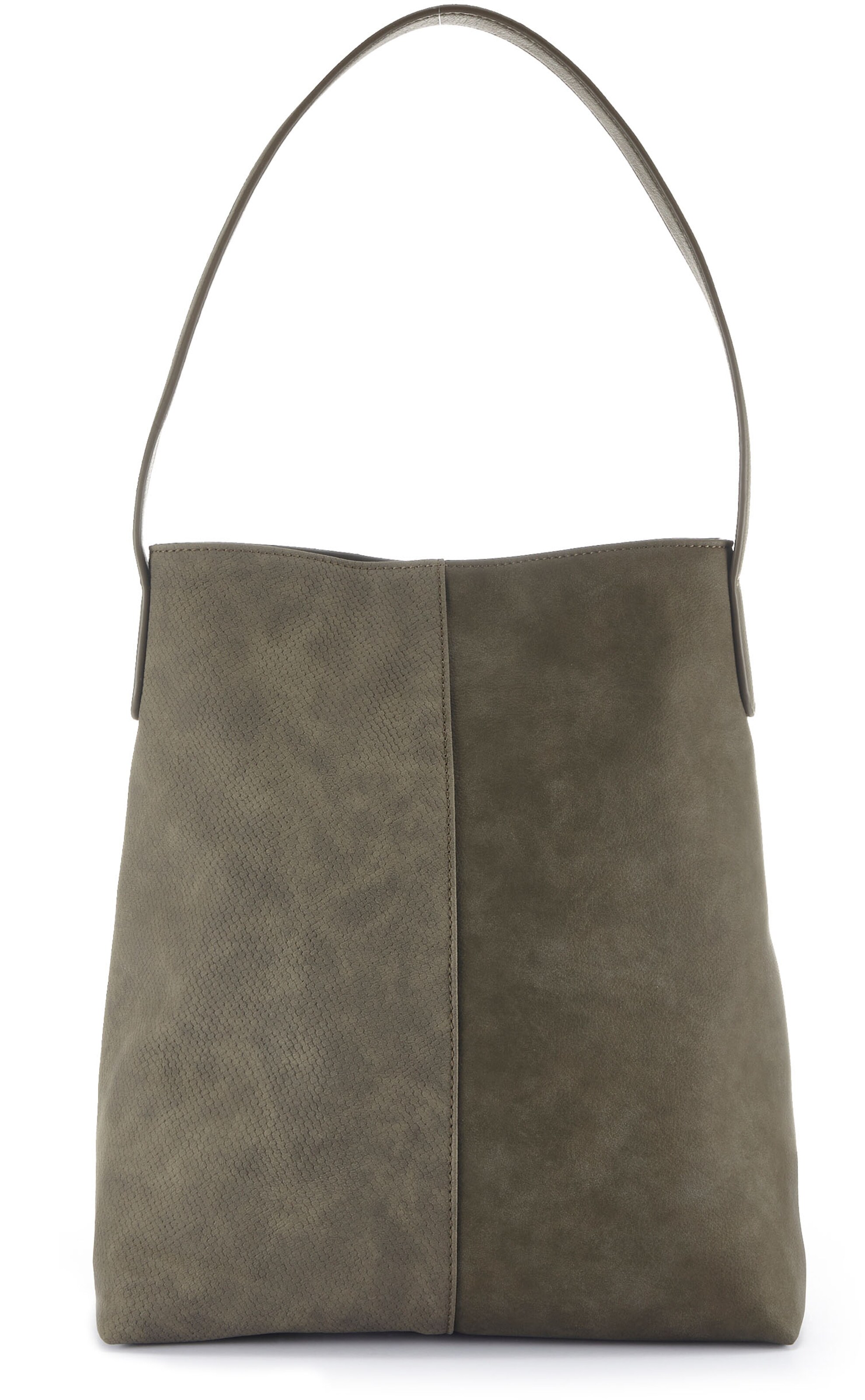 VIVANCE "Чанта тип ""Shopper""" в зелено: отпред