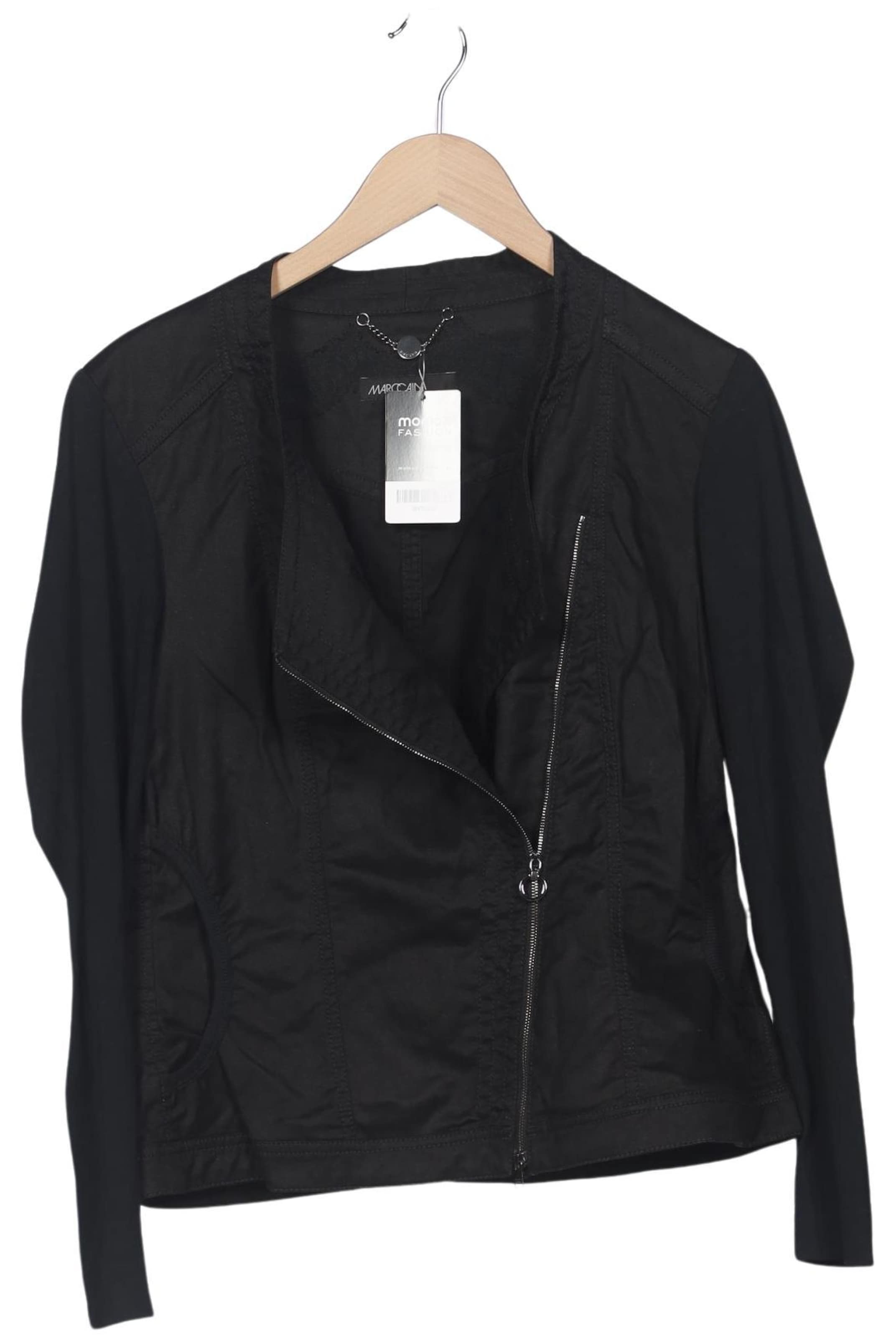 Marc Cain Jacke XL in Schwarz: Vorderseite