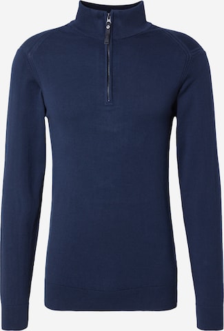 Pull-over 'Ancona' INDICODE en bleu : devant