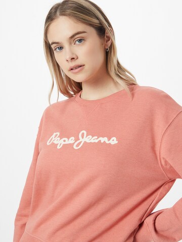 Pepe Jeans Sweatshirt 'NANETTES' in Oranje