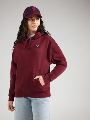 PUMA Свитшот 'ESS' в Красный: спереди