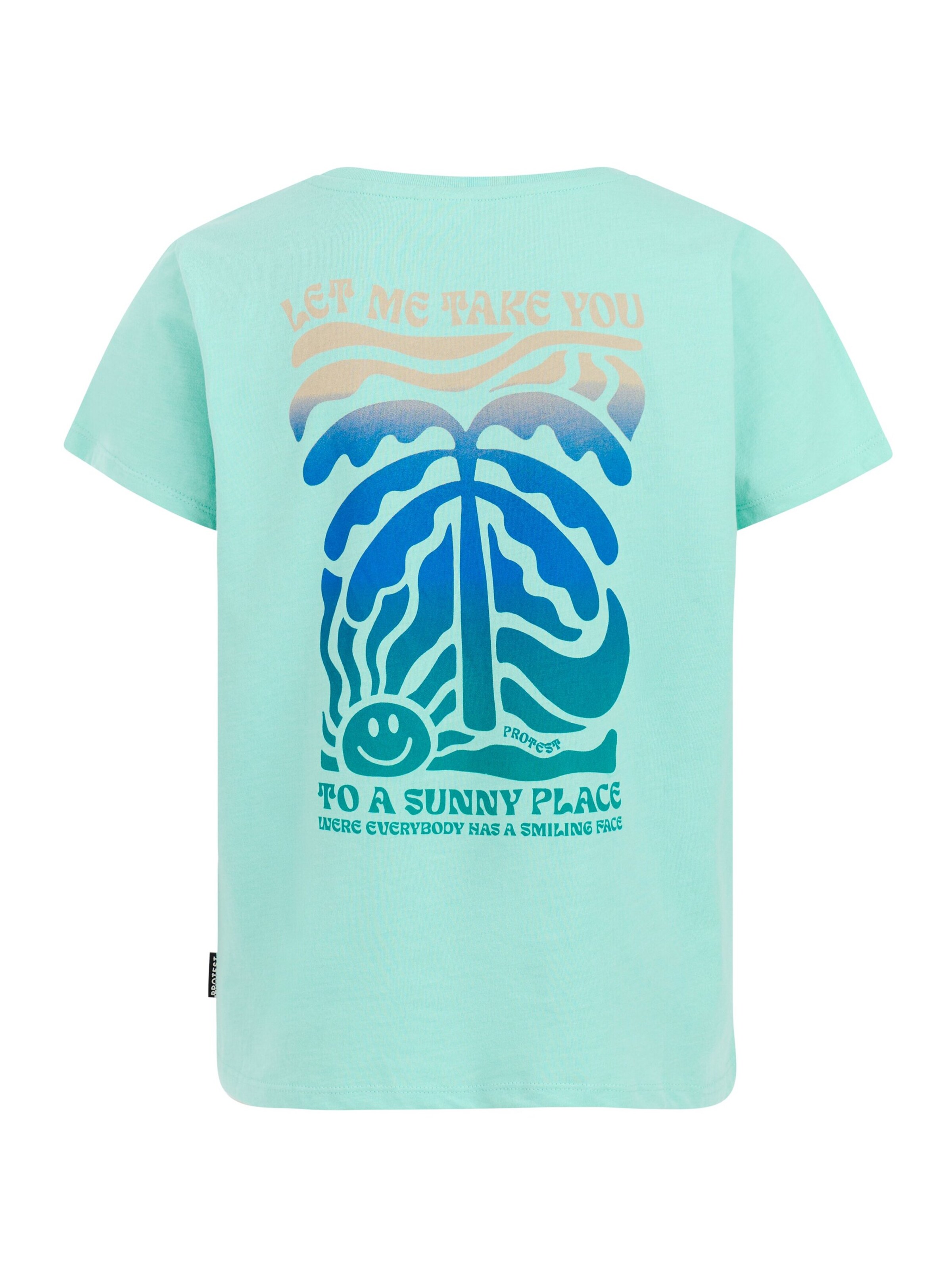 PROTEST Shirt 'PRTRoxo JR' in Green