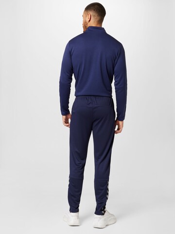 Regular Pantalon de sport Hummel en bleu