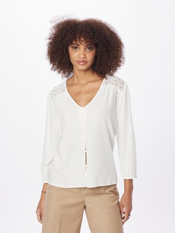 ABOUT YOU Blouse 'Gianna' in Wit: voorkant