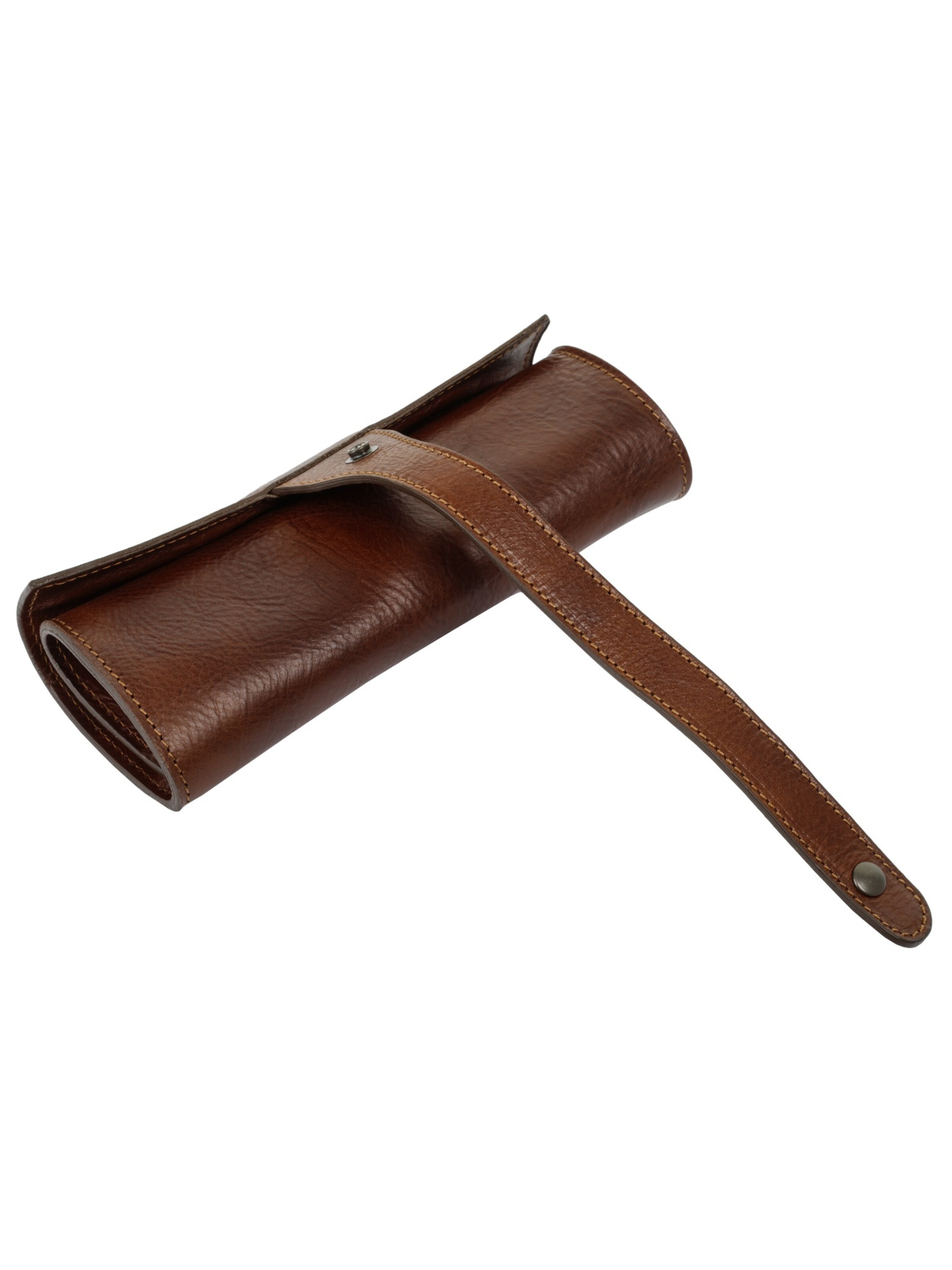 Porte-monnaies piké en marron