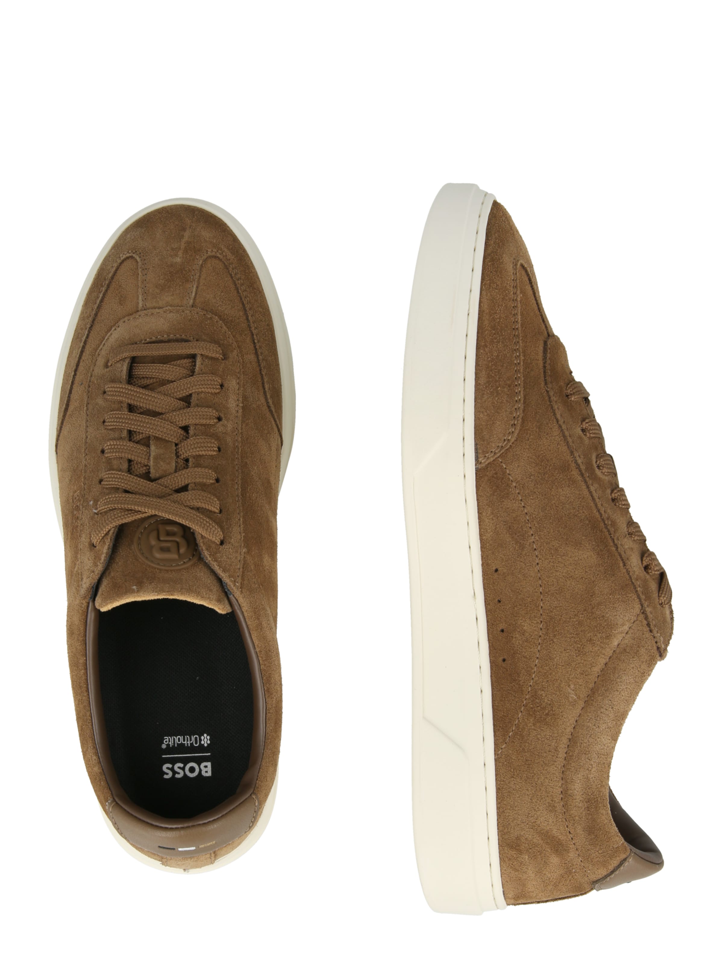 Baskets basses 'Kieran' BOSS en beige