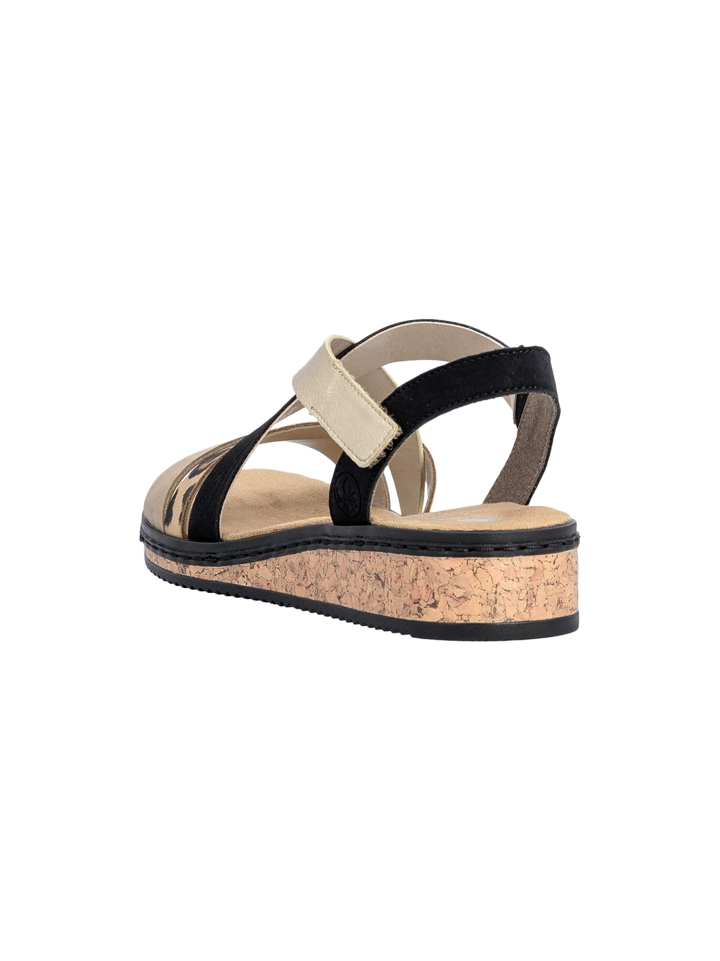 Sandalo di Rieker in nero