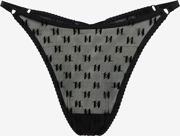 Karl Lagerfeld Alushousut värissä musta: etupuoli