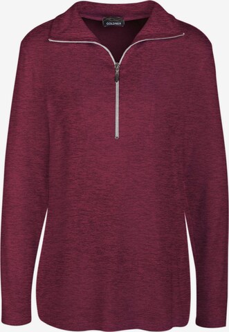 T-shirt Goldner en rouge : devant