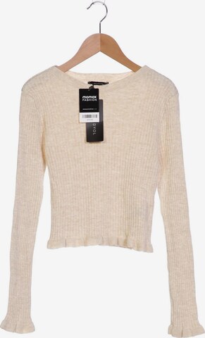 Trendyol Sweater & Cardigan in M in Beige: front