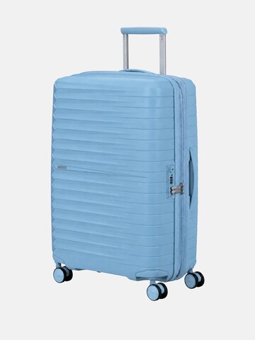 American Tourister Kufr na kolečkách – modrá