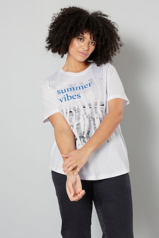 T-shirt Sara Lindholm en blanc : devant