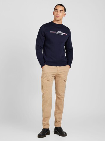 TOMMY HILFIGER Mikina – modrá