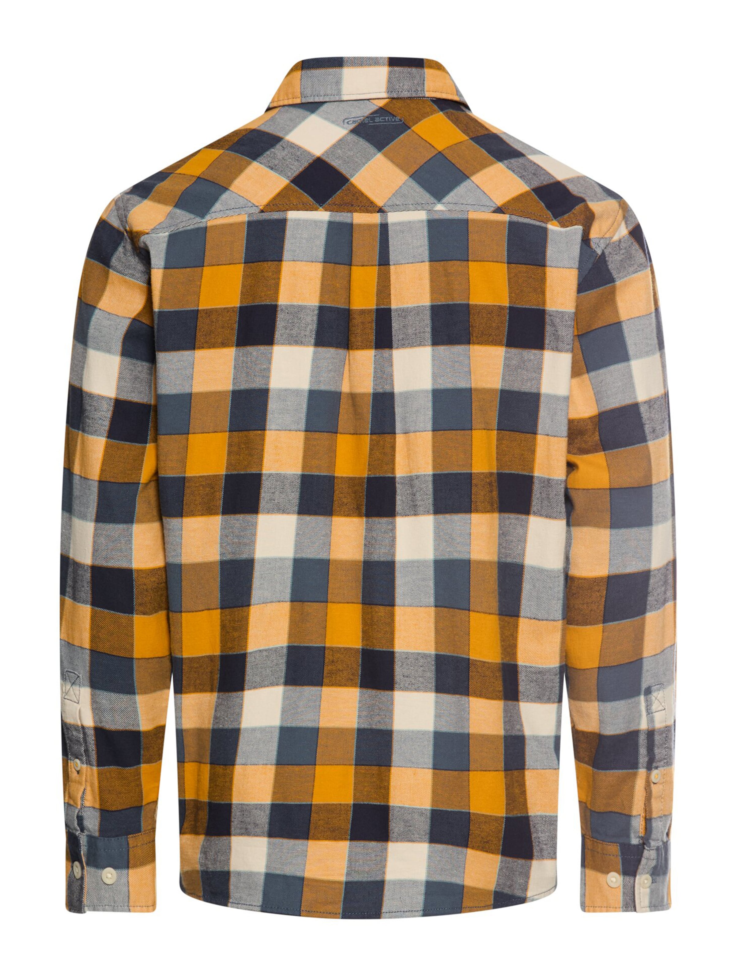 CAMEL ACTIVE Regular fit Риза в жълто