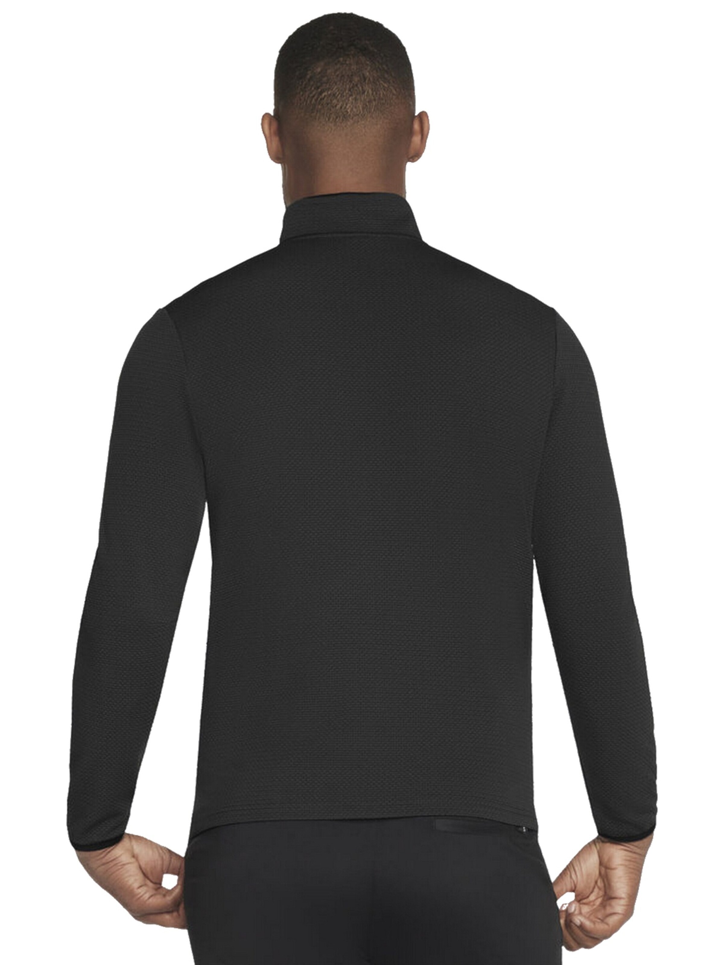 SKECHERS Sweatshirt 'Skechers Skech-Knits Burst 1/4 Zip'‌‌‌‌ in Schwarz