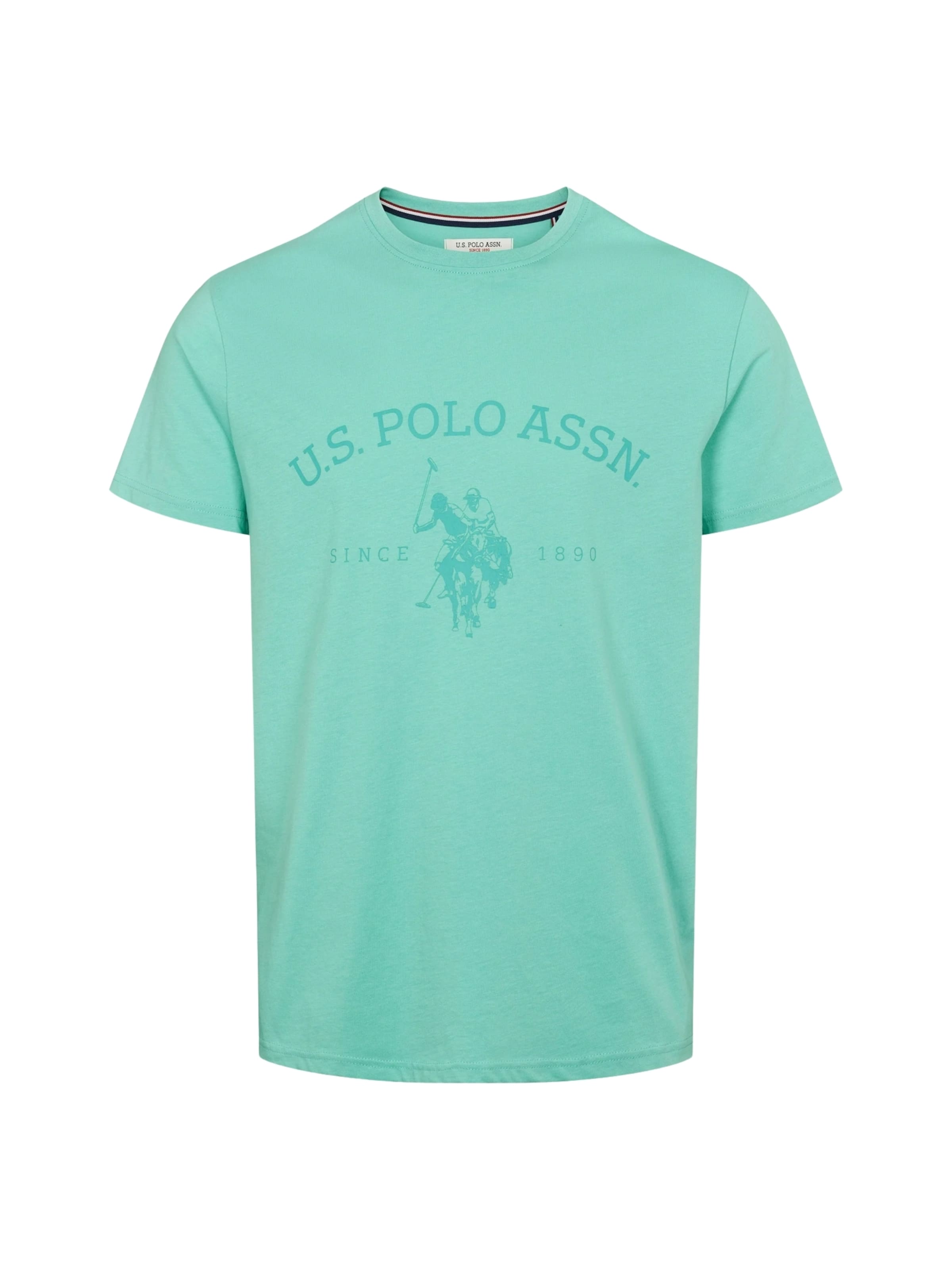 U.S. POLO ASSN. Shirt 'Archibald' in Blauw: voorkant
