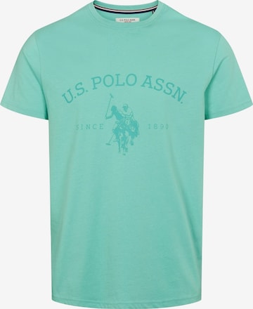 U.S. POLO ASSN. Shirt 'Archibald' in Blauw: voorkant