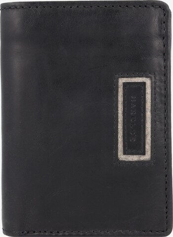 Harold's Wallet 'Aberdeen' in Black: front