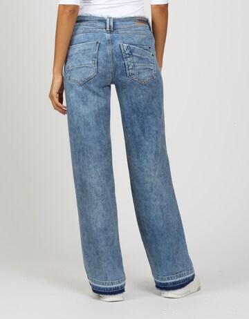 Gang Wide Leg Jeans '94AMELIE' in Blau
