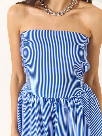 zils Bianco Lucci Vasaras kleita