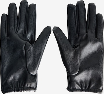 Bershka Rokavice | črna barva: sprednja stran