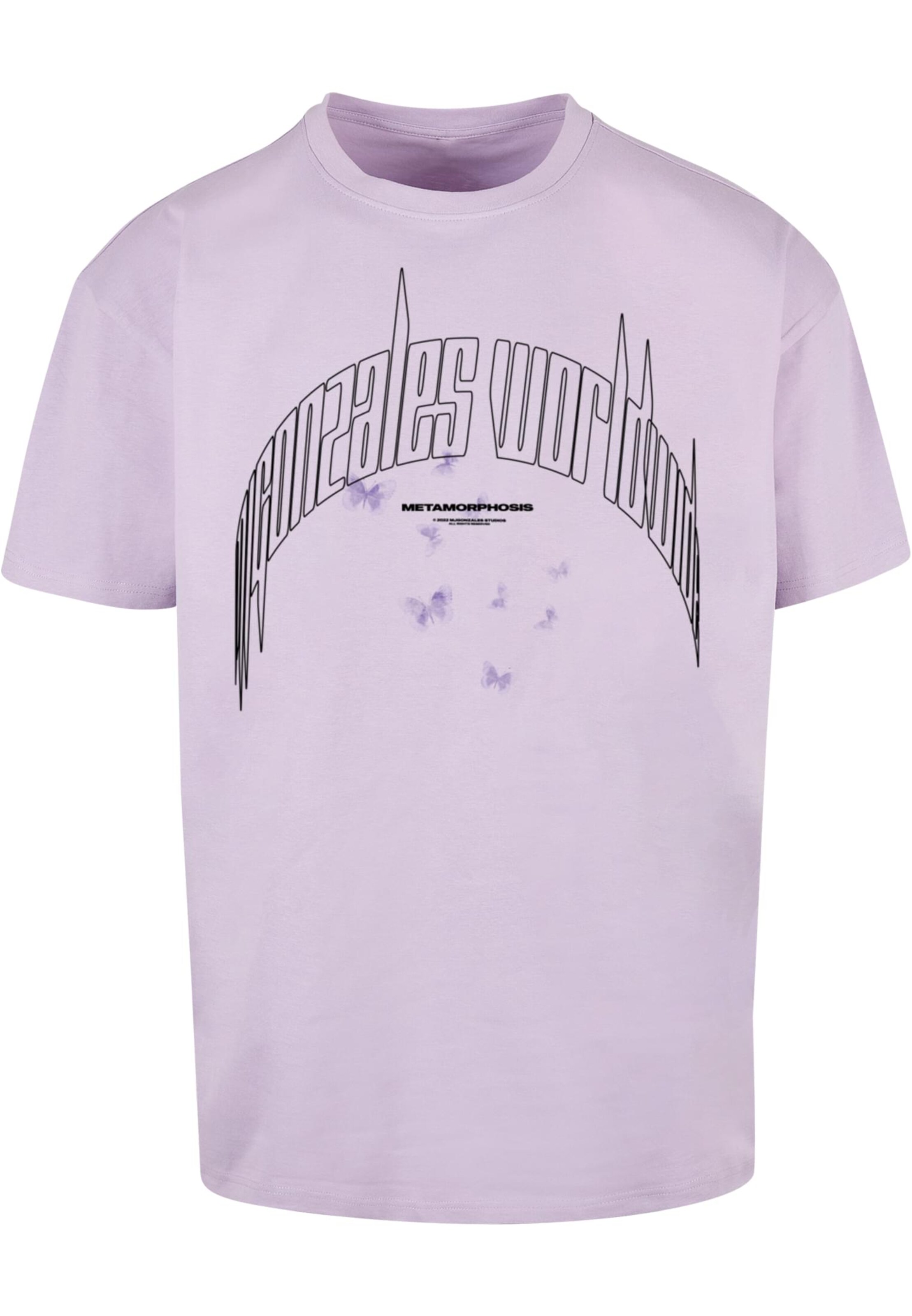 T-Shirt 'Metamorphose V.3' MJ Gonzales en violet : devant