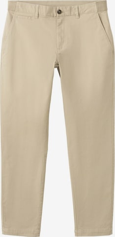 MANGO MAN Pants 'Prato' in Beige: front