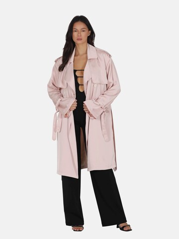 OW Collection - Abrigo de entretiempo en rosa
